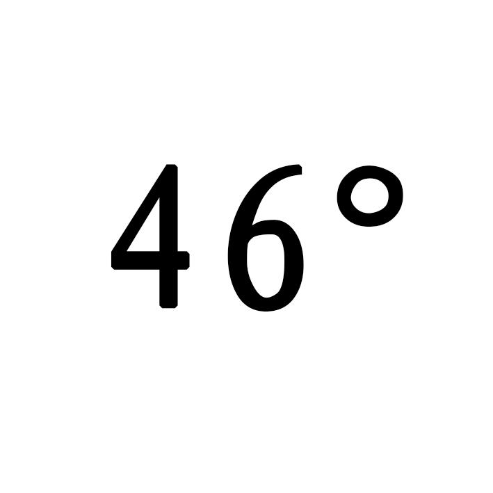 46°;46