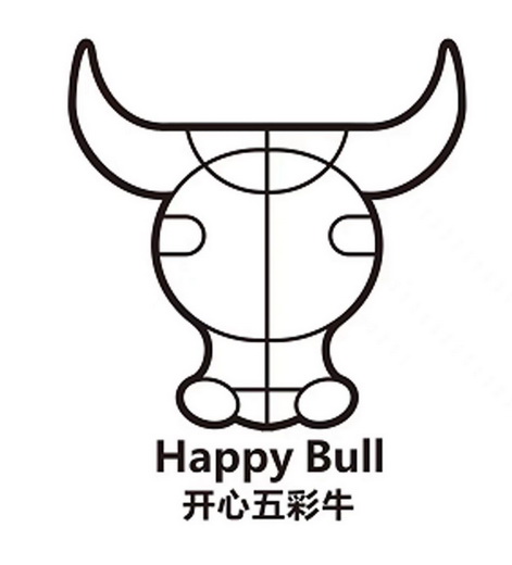 开心五彩牛;HAPPY BULL