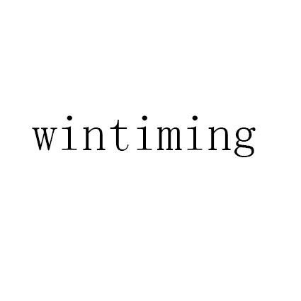 WINTIMING;WINTIMING