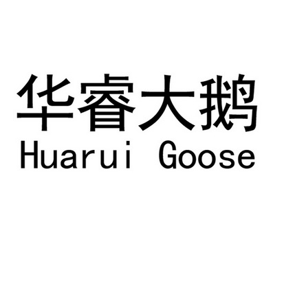 华睿大鹅 HUARUI GOOSE;HUARUI GOOSE