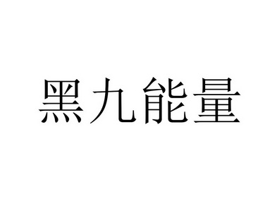 黑九能量