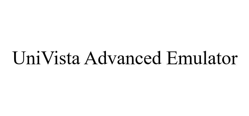 UNIVISTA ADVANCED EMULATOR;UNIVISTA ADVANCED EMULATOR