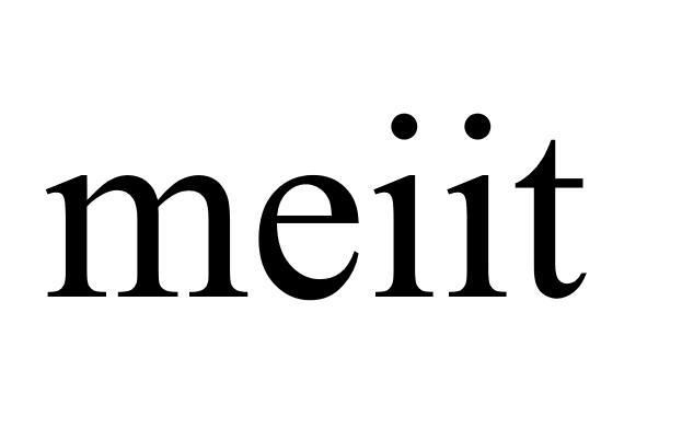 MEIIT;MEIIT