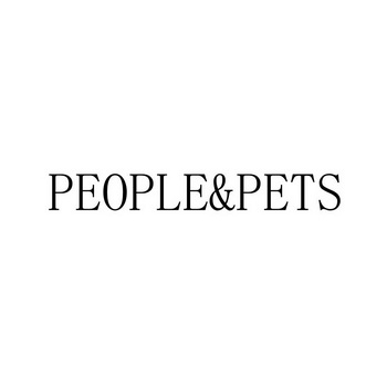 PEOPLE&PETS;PEOPLEPETS