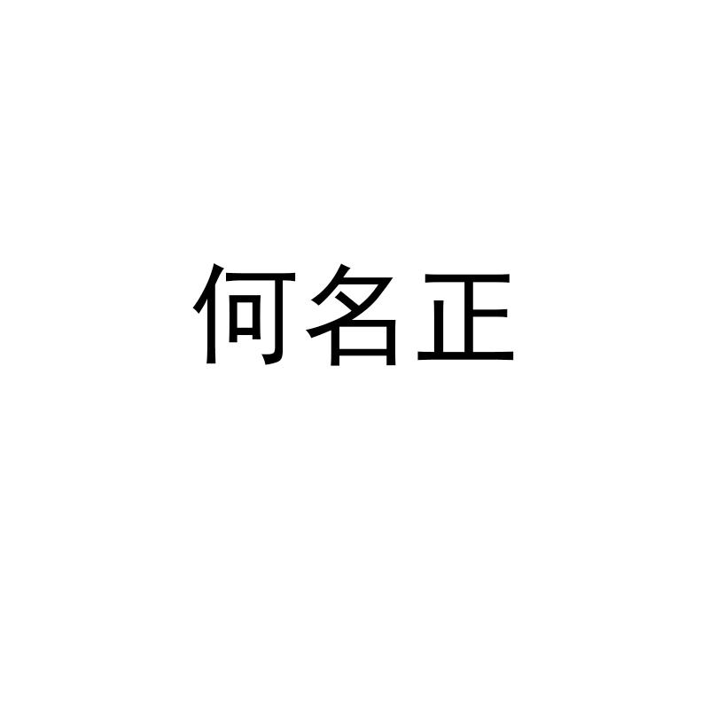 何名正