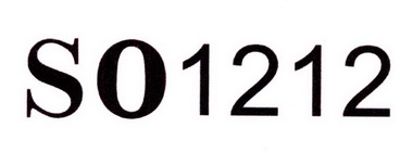 SO1212;SO1212