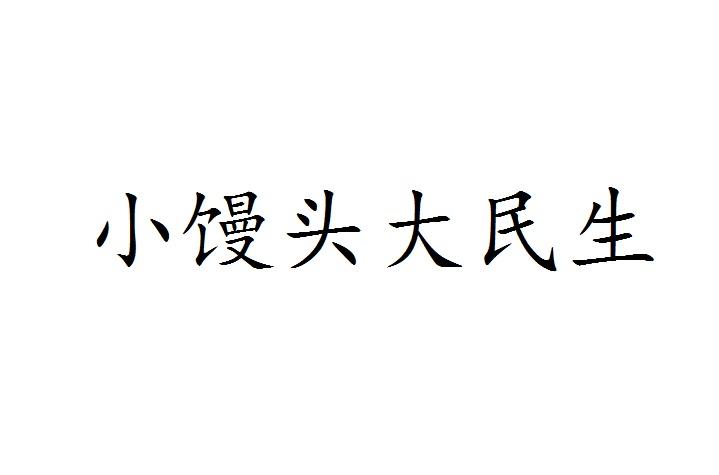 小馒头大民生