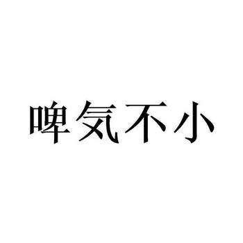 啤不小