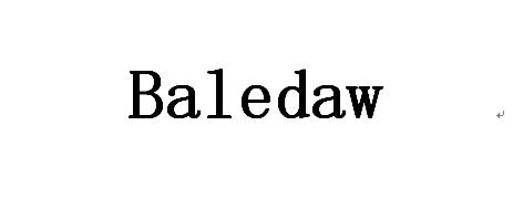 BALEDAW;BALEDAW