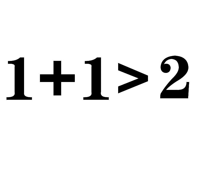 1+1>2;112