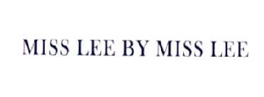 MISS LEE BY MISS LEE;MISSLEEBYMISSLEE