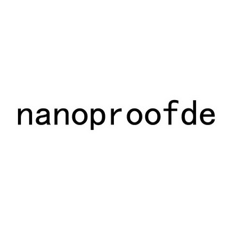 ;NANOPROOFDE