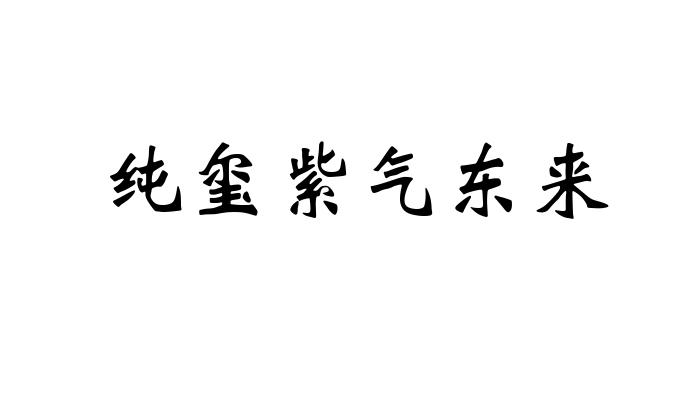 纯玺紫气东来