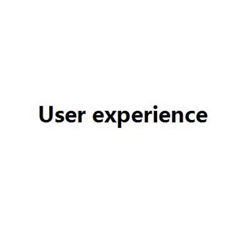 USER EXPERIENCE;USER EXPERIENCE