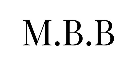 M.B.B;MBB