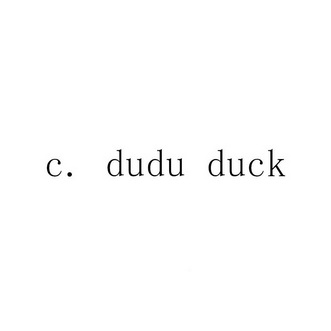 C DUDU DUCK