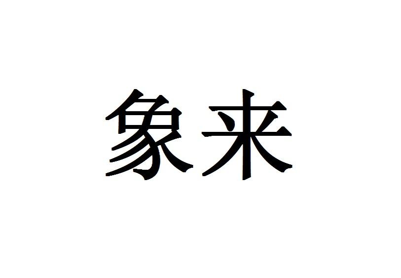 象来