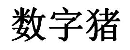 数字猪