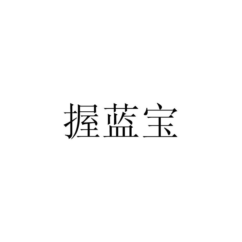 握蓝宝