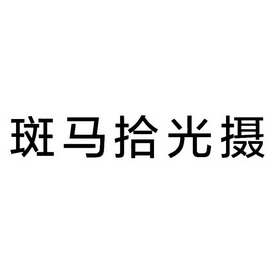 斑马拾光摄