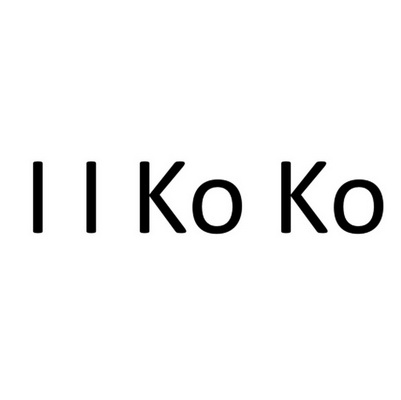 I I KO KO;I I KO KO