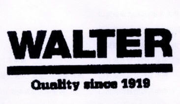 WALTER QUALITY SINCE 1919;WALTER QUALITY SINCE 1919