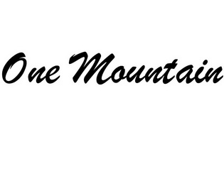 ONE MOUNTAIN;ONE MOUNTAIN