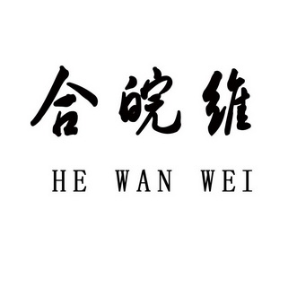 合皖维;HEWANWEI