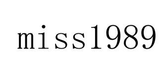 ;MISS 1989