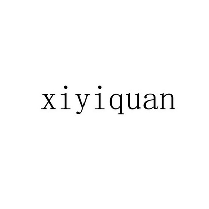 XIYIQUAN;XIYIQUAN